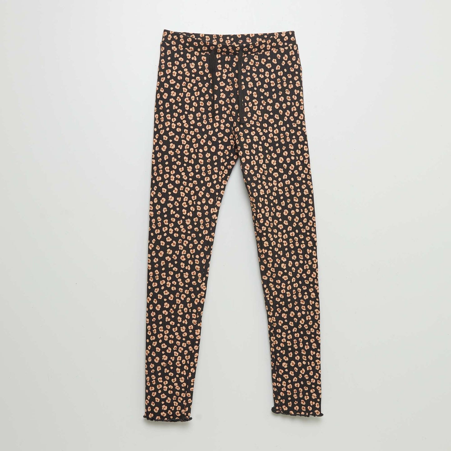 Legging de canalé GRIS