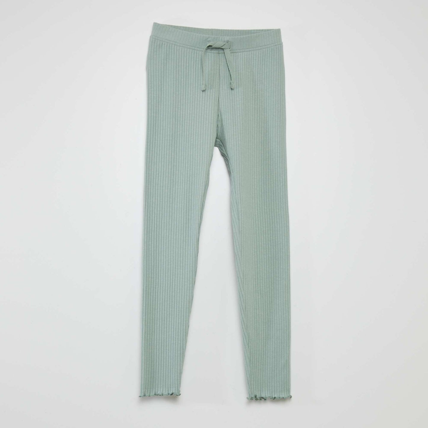 Legging de canalé VERDE