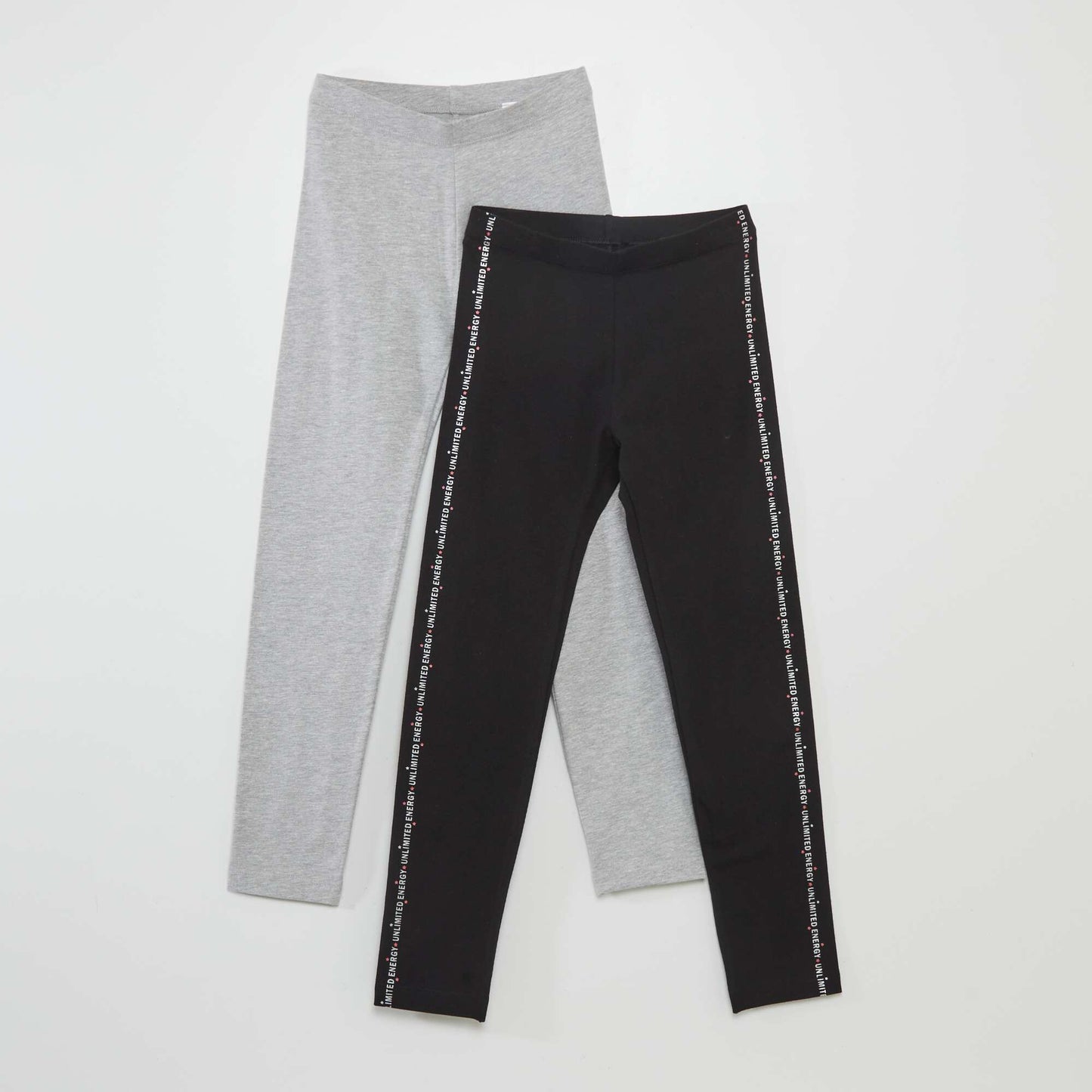 Pack de 2 leggings NEGRO
