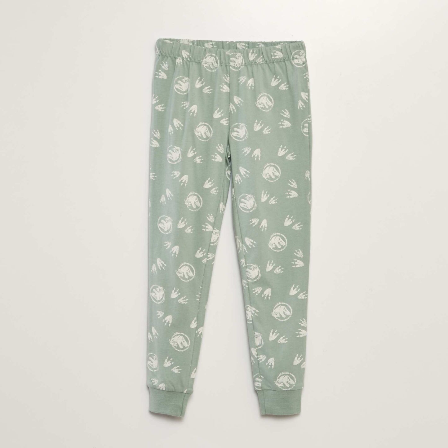 Pijama largo de 2 piezas 'Jurrassic World' VERDE