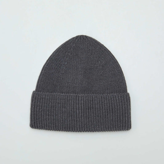 Gorro de canalé GRIS