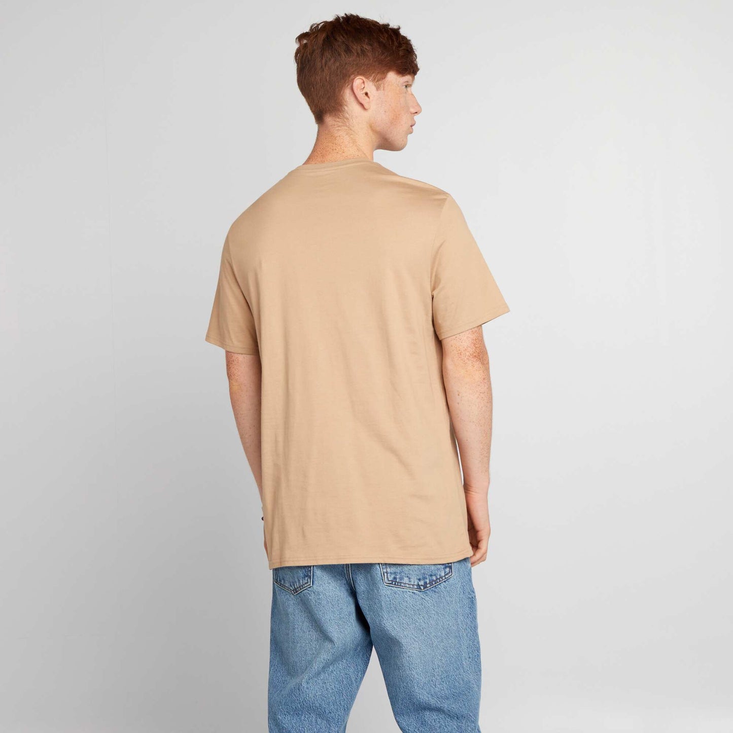 Camiseta estampada BEIGE