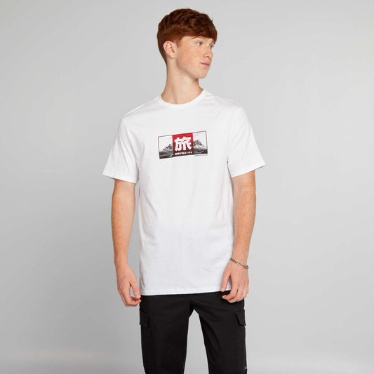 Camiseta estampada BLANCO