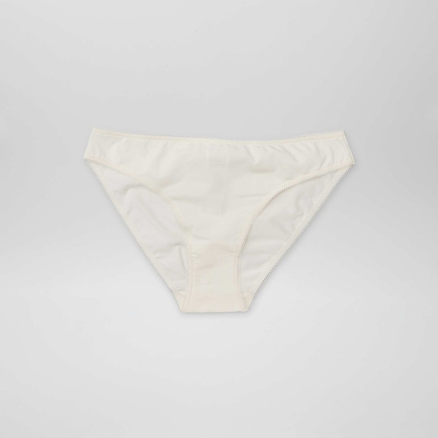 Pack de de 3 braguitas de algodón BEIGE