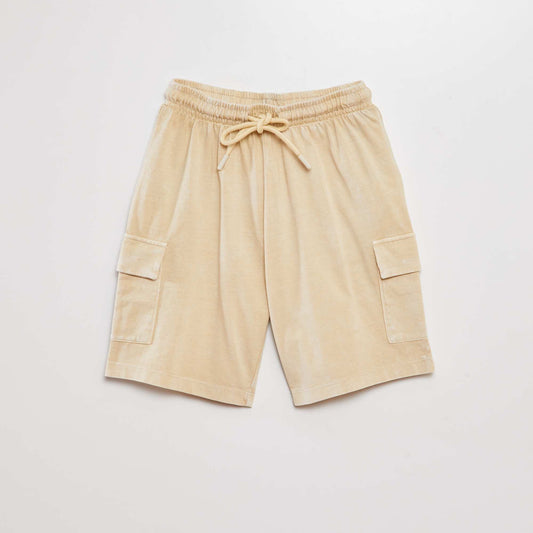 Short con bolsillos en los laterales BLANCO