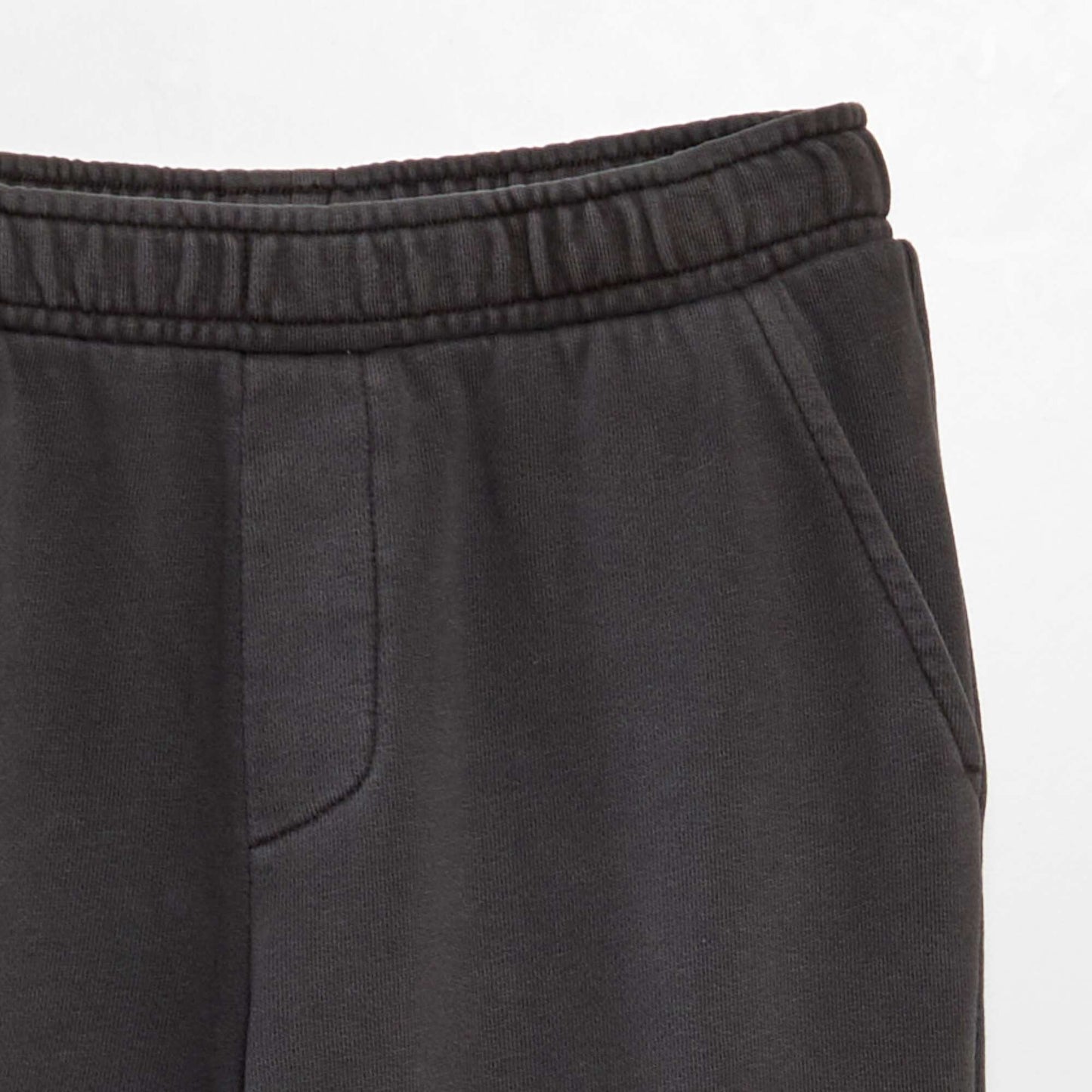 Pantalón de jogging de chándal con bolsillos NEGRO