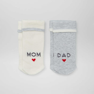 Pack de 2 pares de medias GRIS