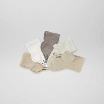 Pack de 3 pares de medias BEIGE