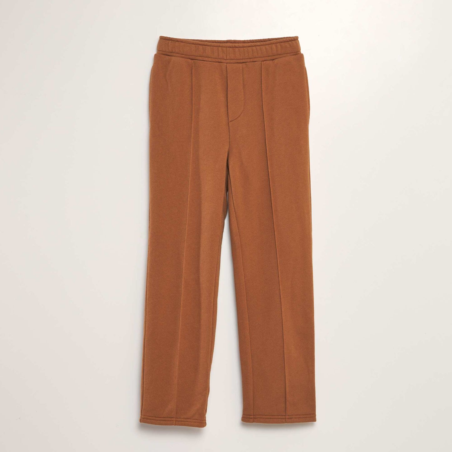 Pantalón de jogging de tejido de chándal MARRON