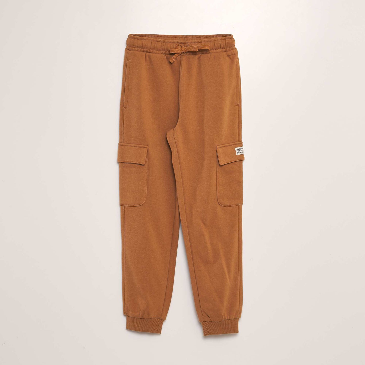 Pantalón de jogging de chándal con bolsillos MARRON