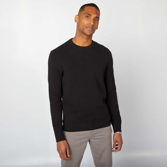 Sweater de punto NEGRO
