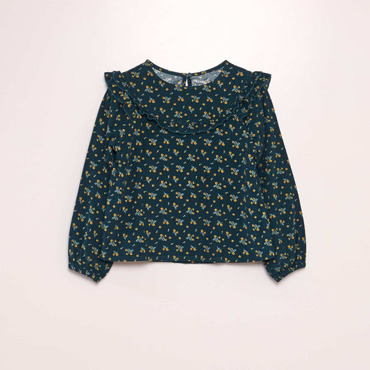 Blusa de pana VERDE