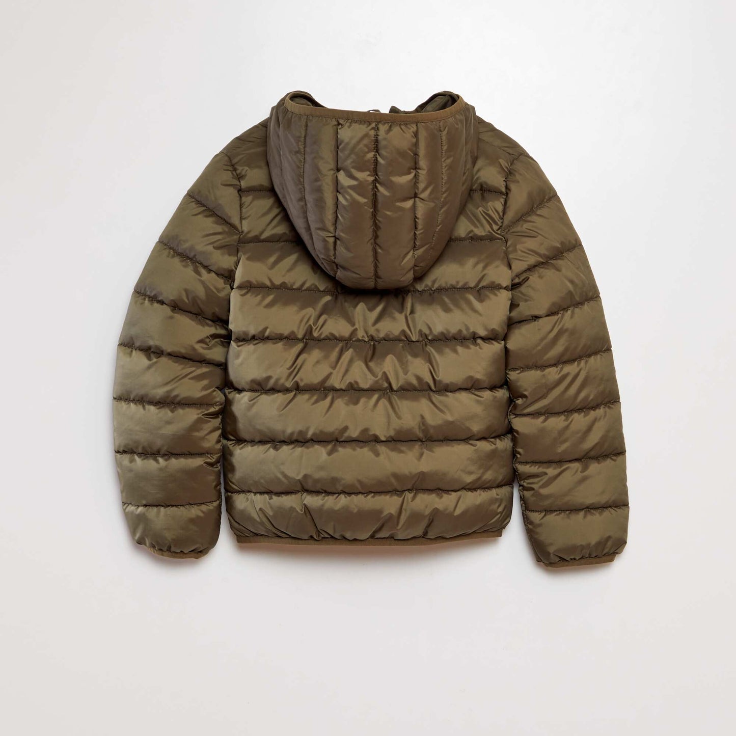 Anorak acolchado con capucha KAKI