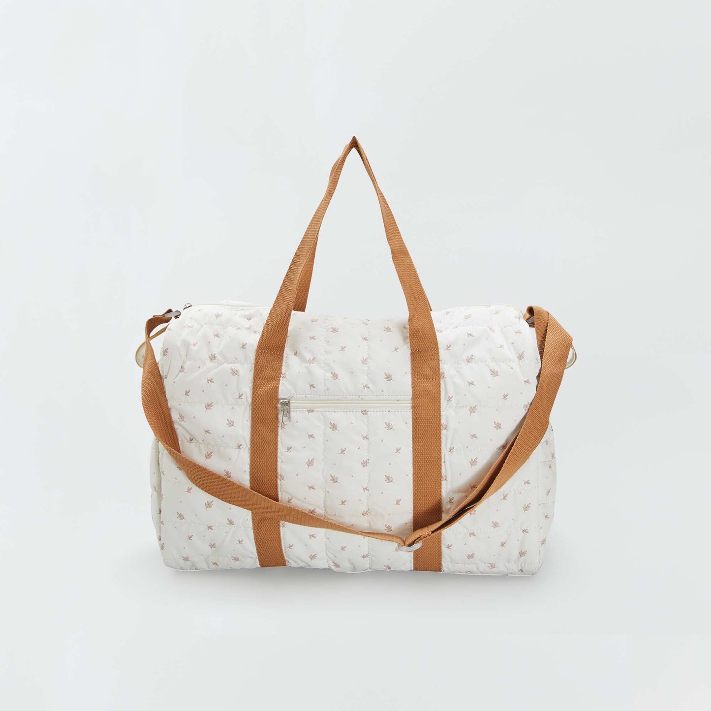 Bolso cambiador con fijación para cochecito BLANCO