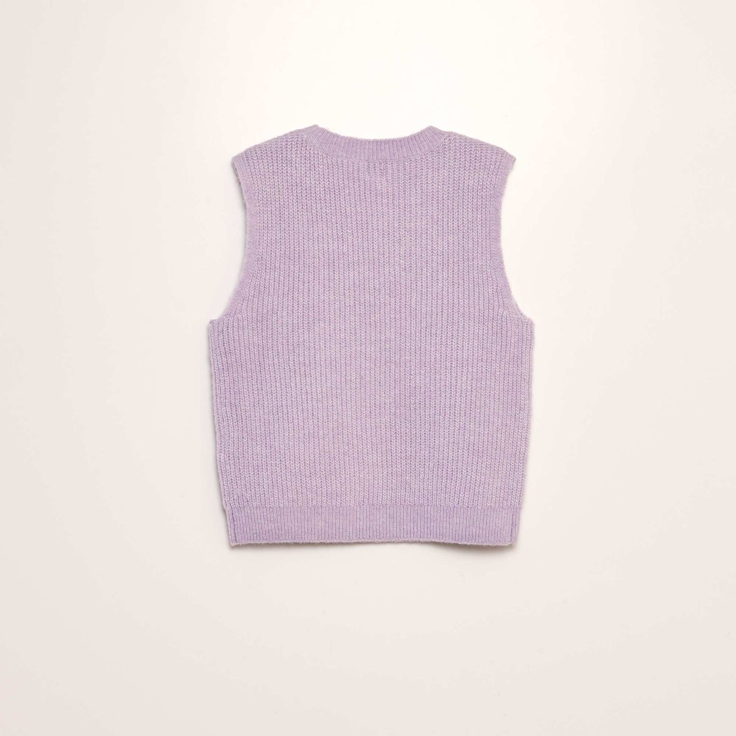 Sweater sin mangas PURPURA