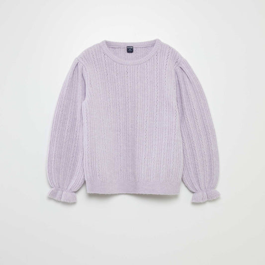 Sweater de punto PURPURA