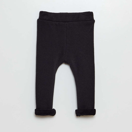 Legging de punto NEGRO