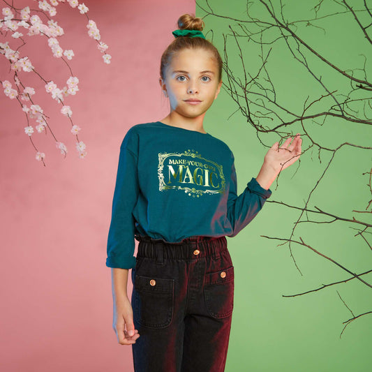 Camiseta estampada - Wicked VERDE