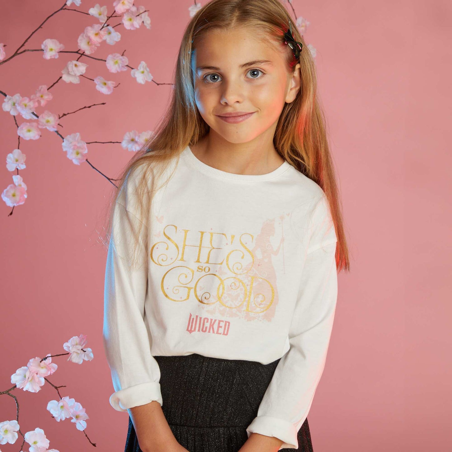 Camiseta estampada - Wicked BLANCO