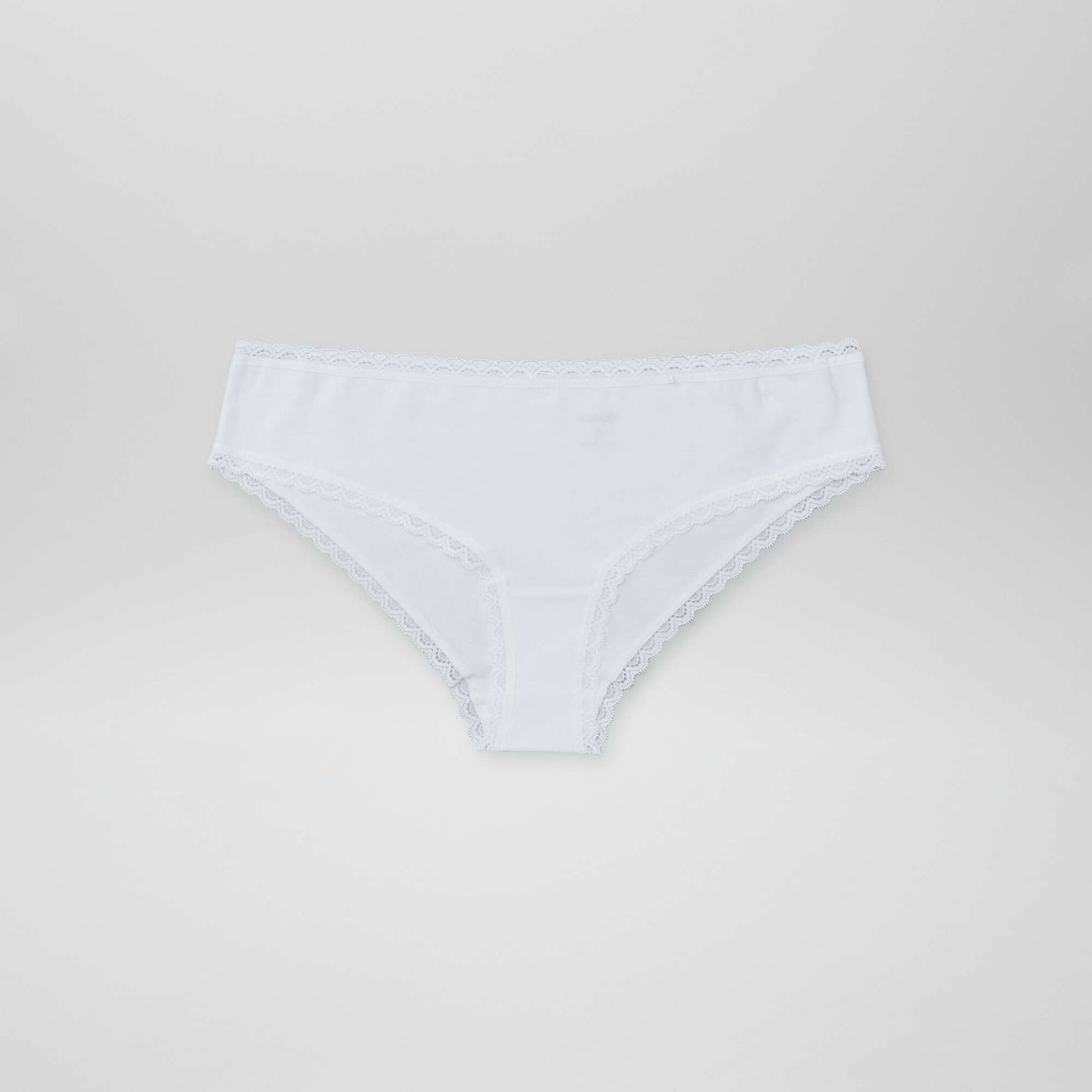 Pack de 2 culottes de algodón BLANCO
