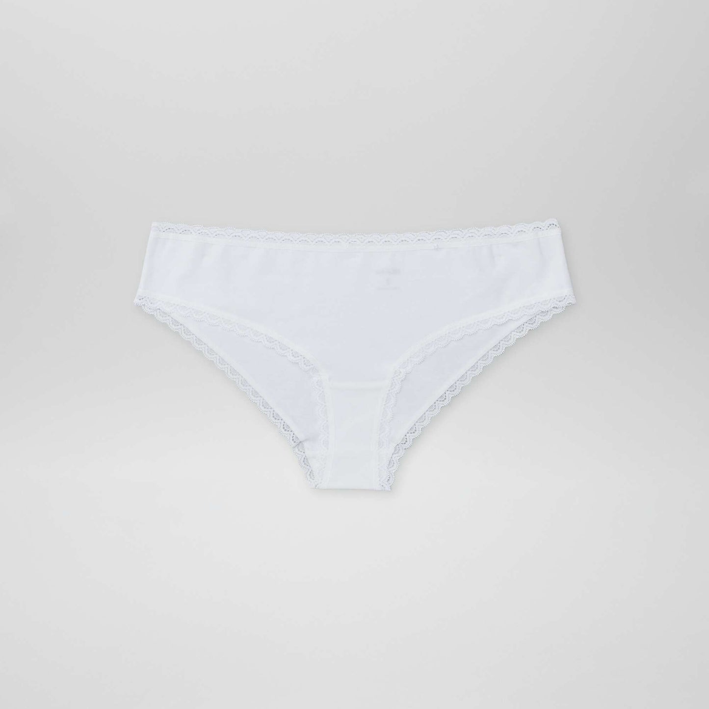 Pack de 2 culottes de algodón BLANCO