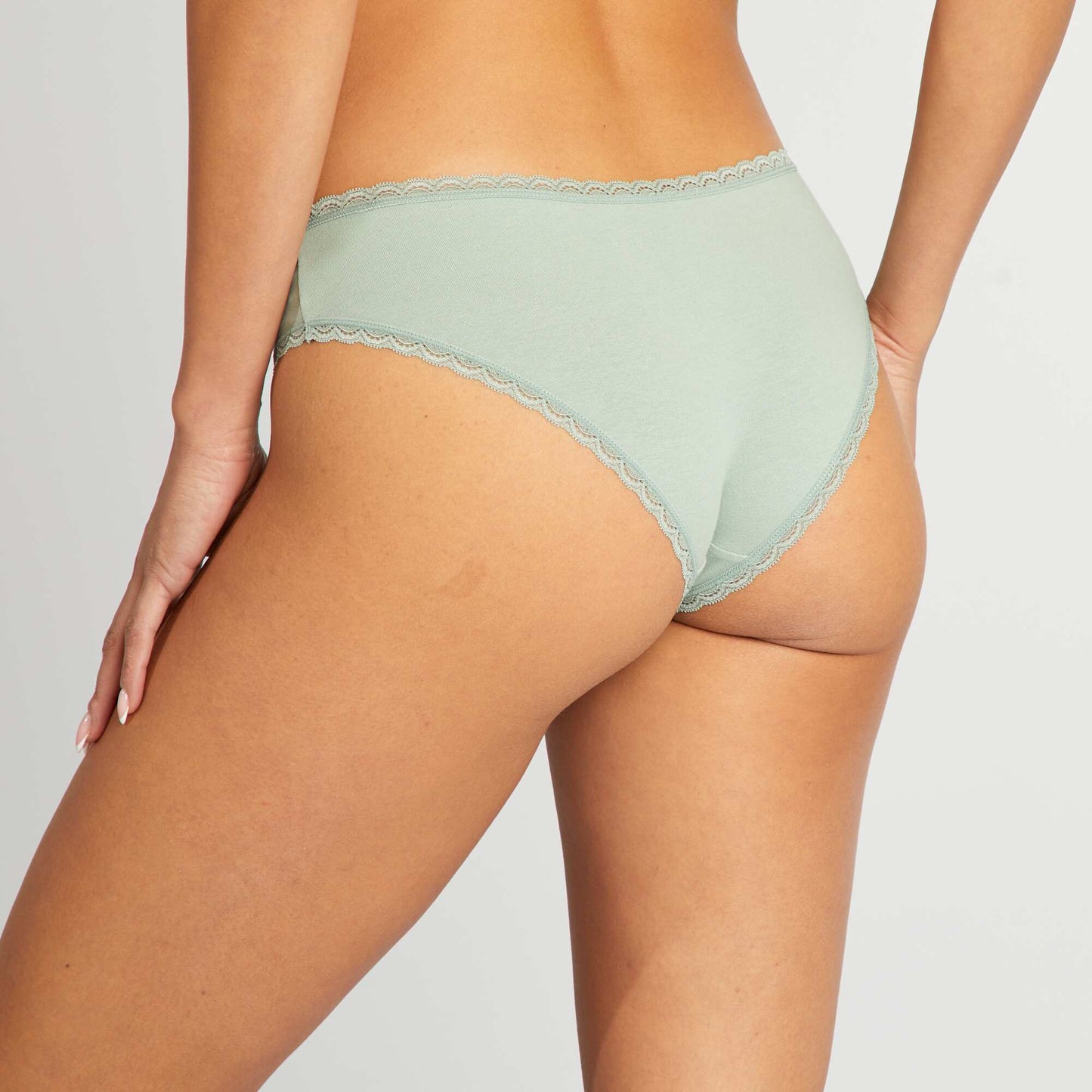 Pack de 2 culottes de algodón VERDE