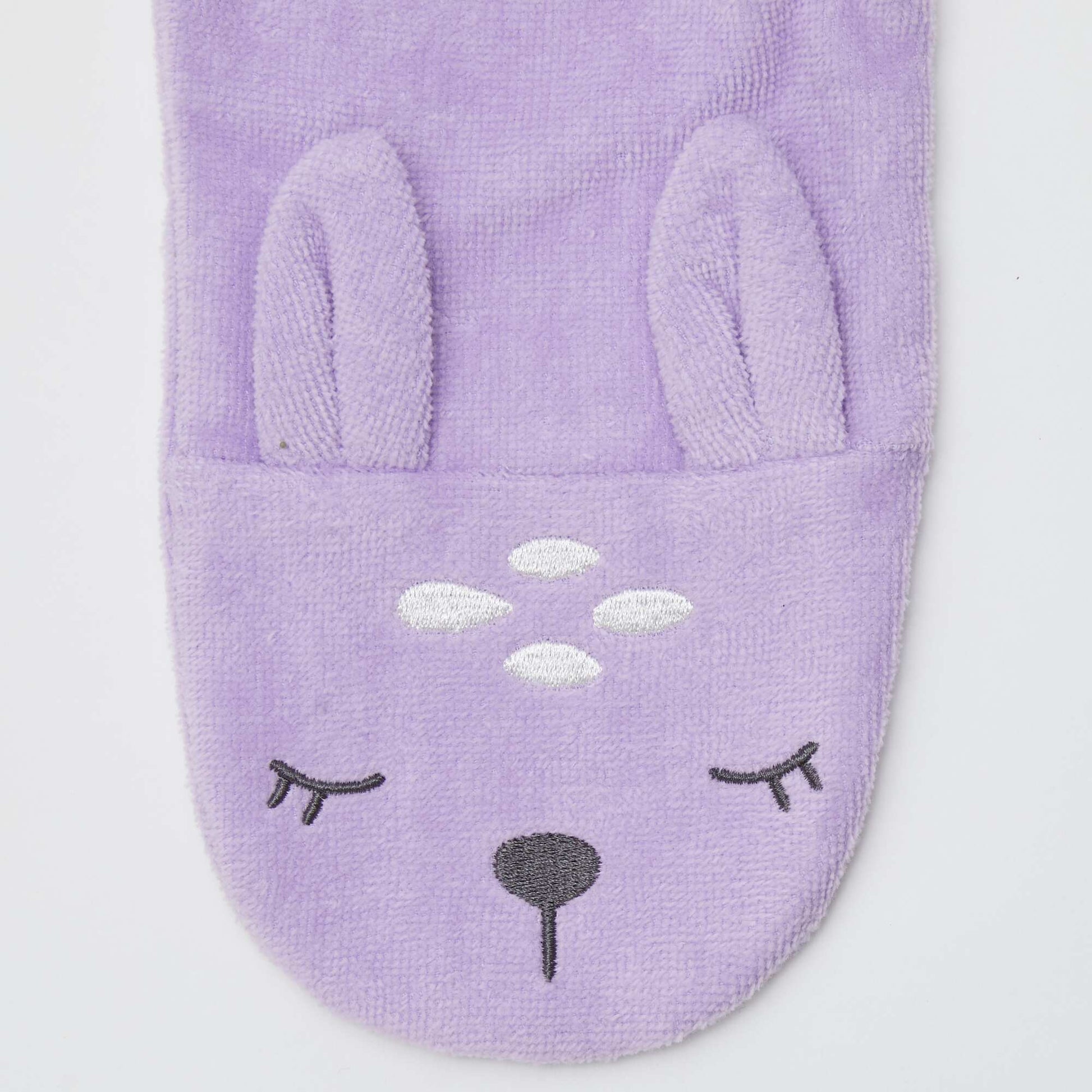 Pack de 2 manoplas de baño GRIS