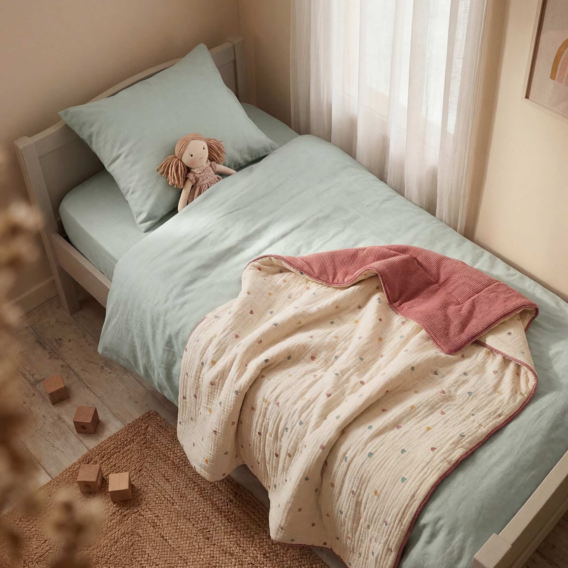 Manta reversible - Kiabi Home BEIGE