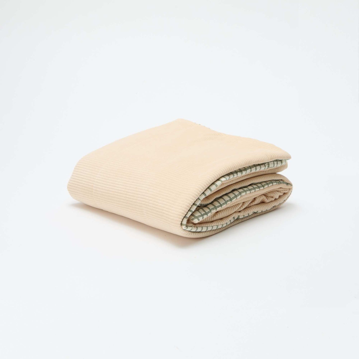 Manta reversible - Kiabi Home KAKI