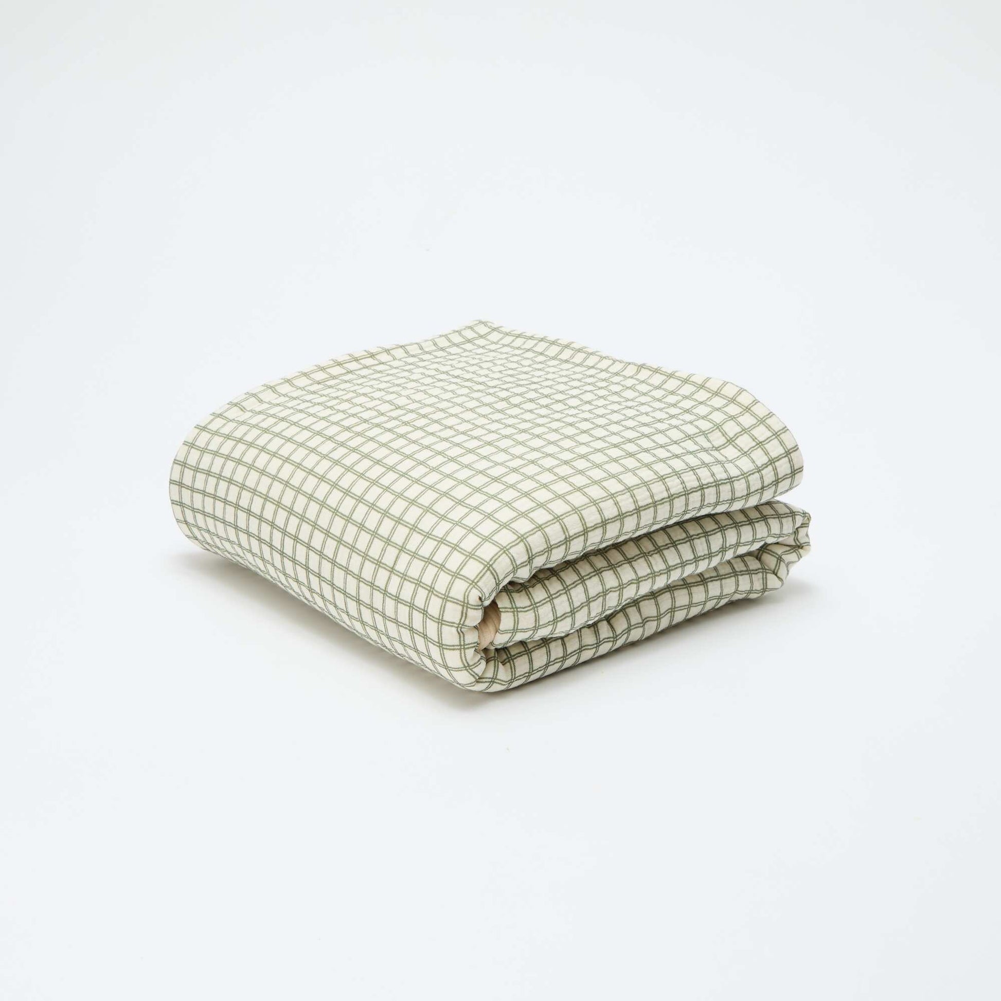 Manta reversible - Kiabi Home KAKI