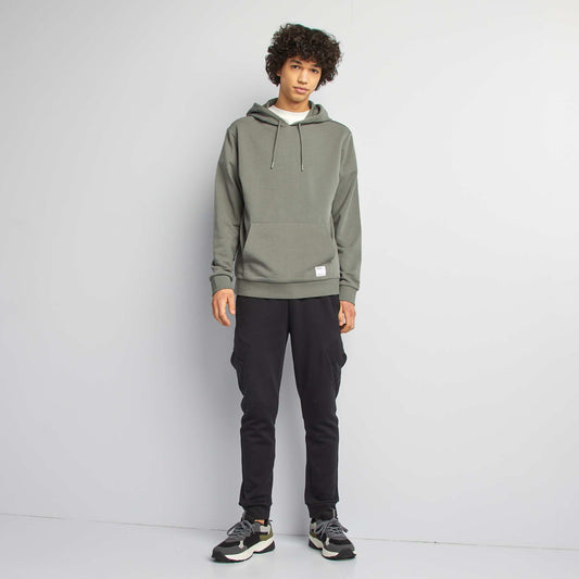Pantalón de chándal multibolsillos NEGRO