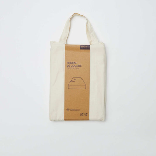 Funda nórdica (260 x 240 cm) - Kiabi Home BLANCO