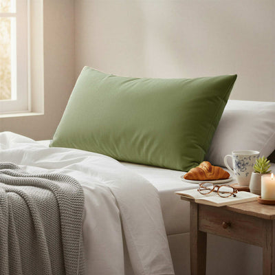 Funda de almohada 50 x 70 cm - Kiabi Home VERDE