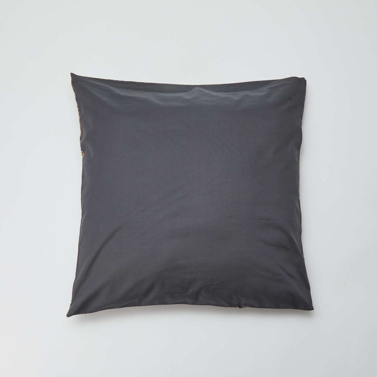 Juego de cama de algodón para 2 personas 240 x 220 cm - Kiabi Home GRIS