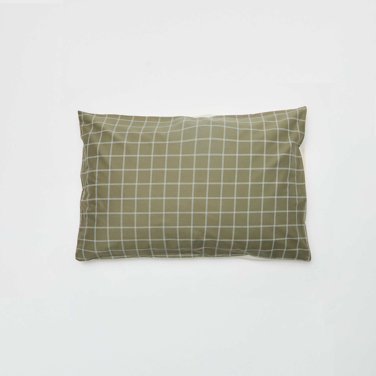 Funda de almohada lisa (50 x 70 cm) - Kiabi Home AMARILLO