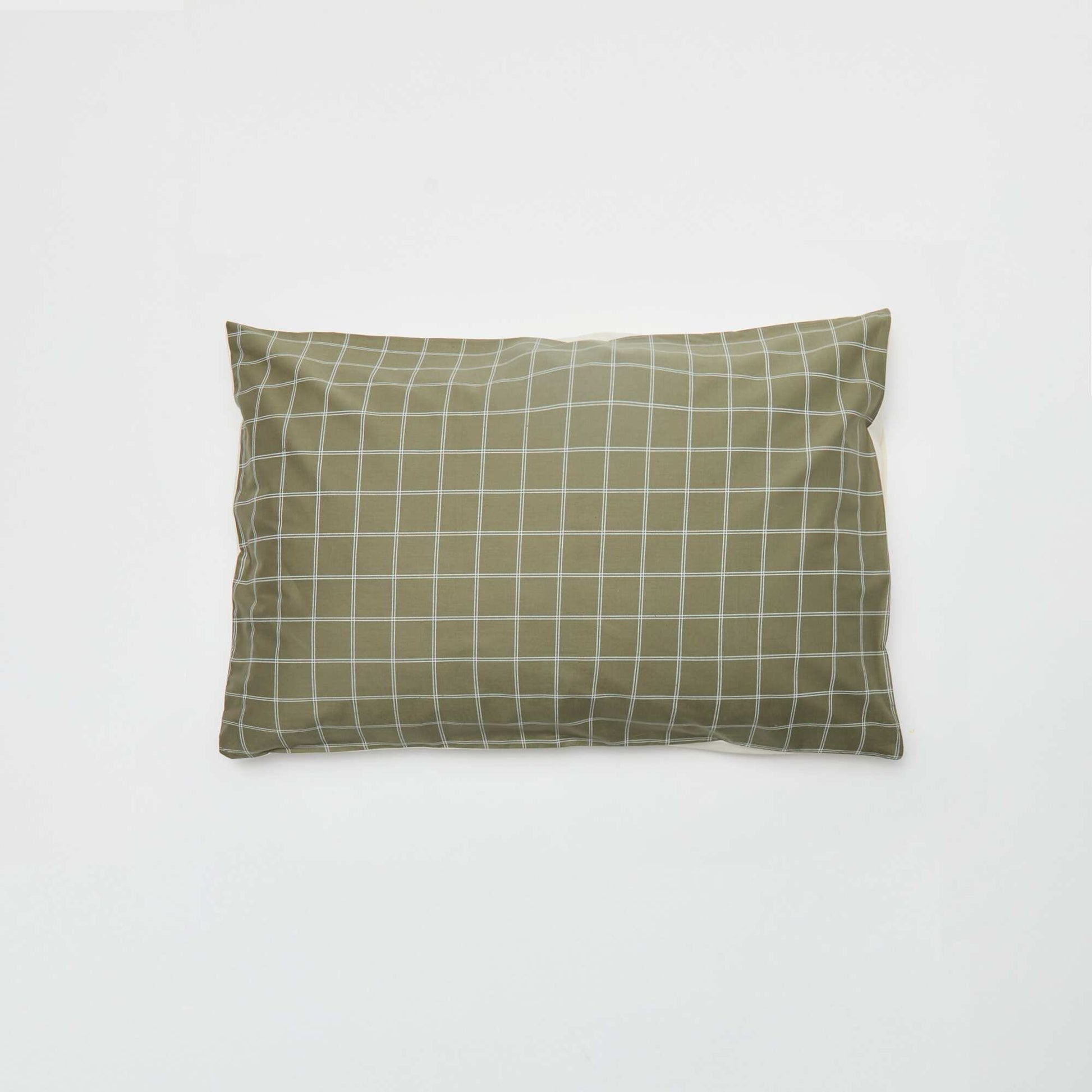 Funda de almohada lisa (50 x 70 cm) - Kiabi Home AMARILLO