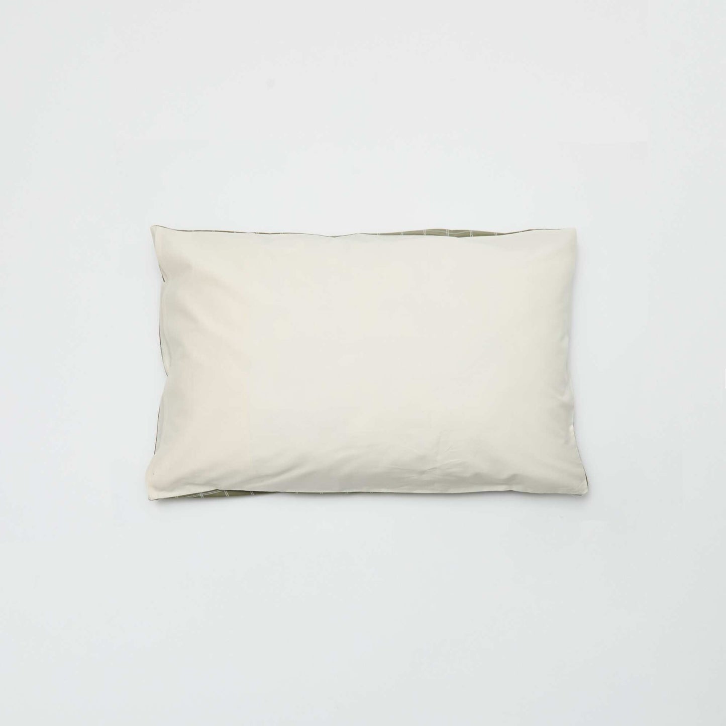 Funda de almohada lisa (50 x 70 cm) - Kiabi Home AMARILLO