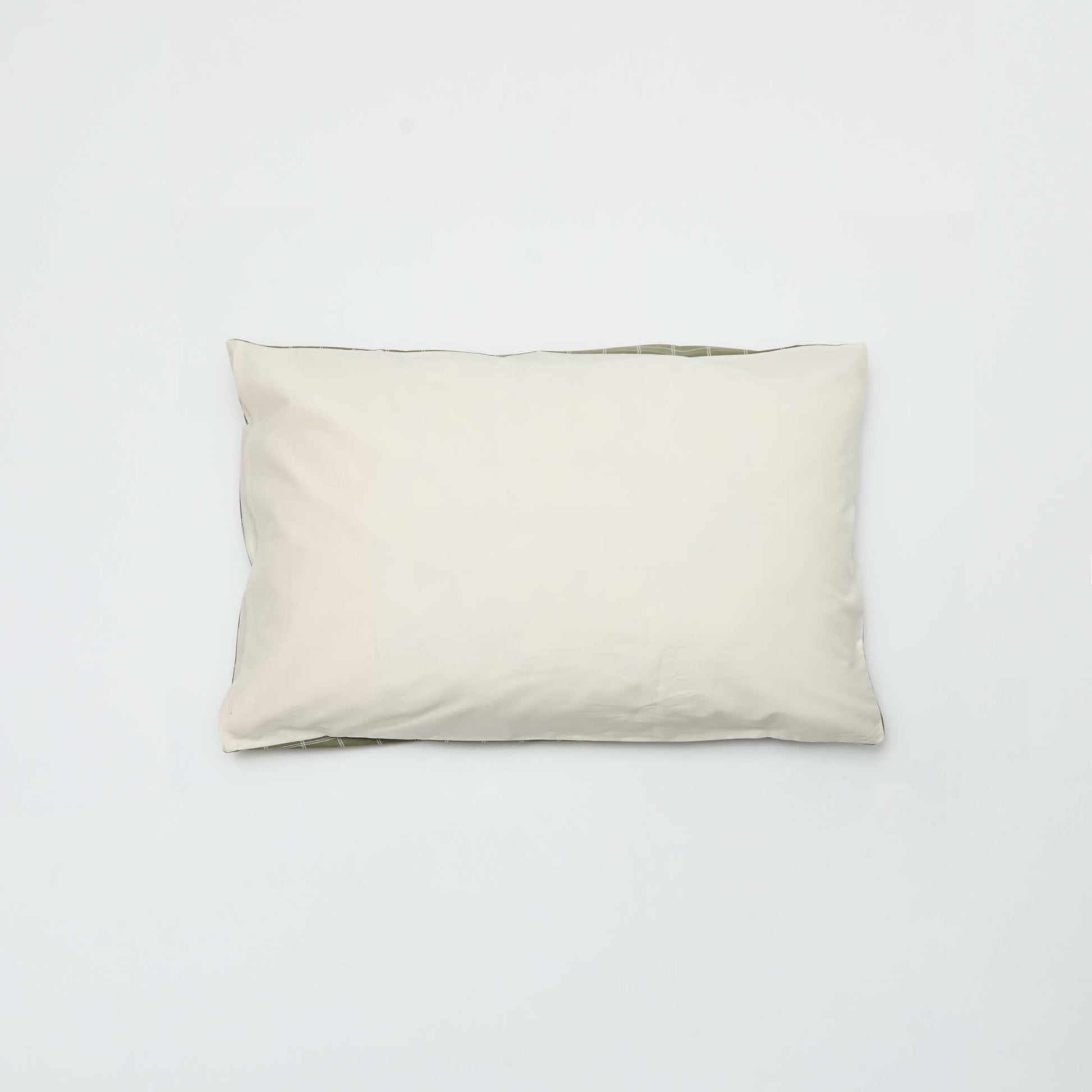 Funda de almohada lisa (50 x 70 cm) - Kiabi Home AMARILLO