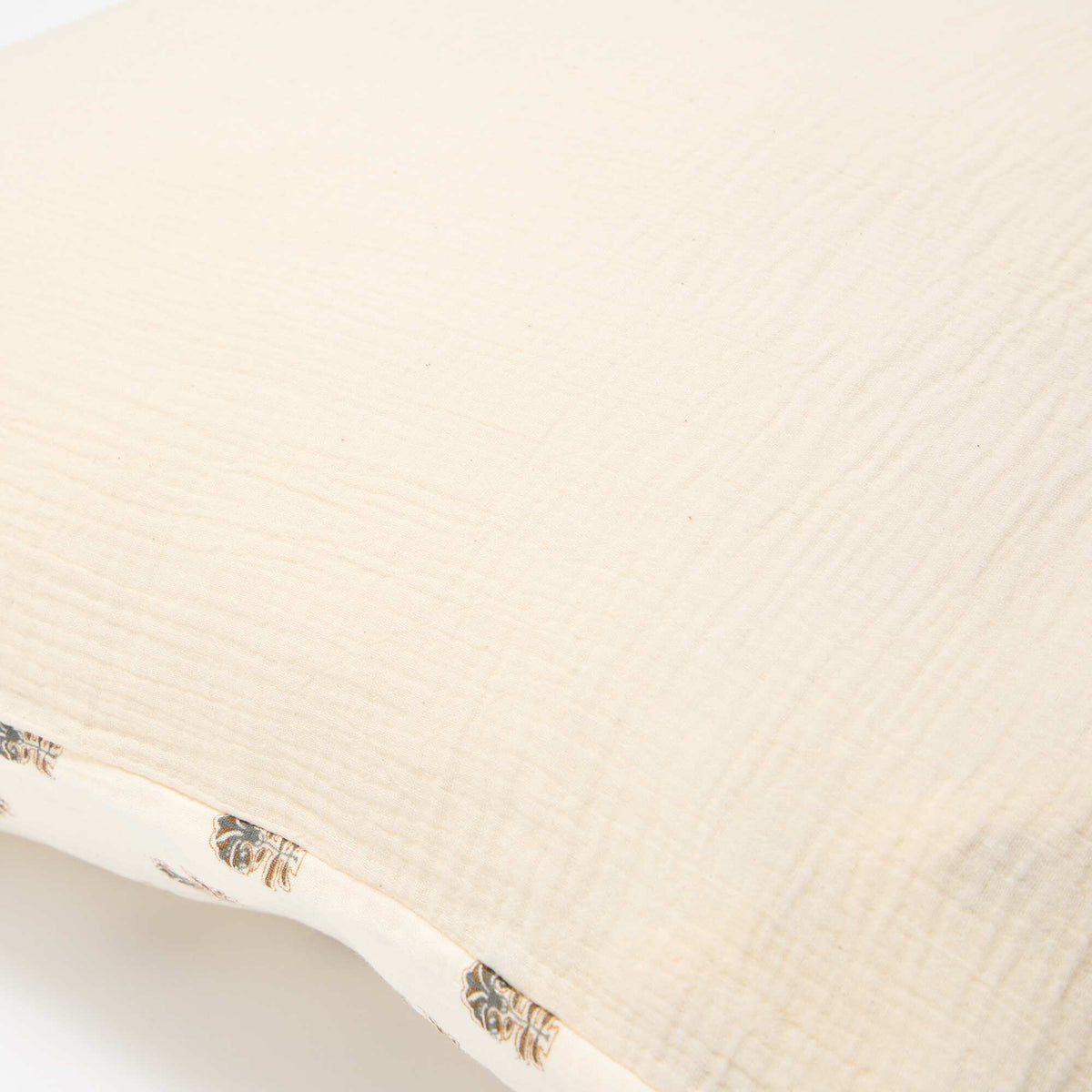 Juego de cama individual 140 x 200 cm de gasa de algodón - Kiabi Home AMARILLO