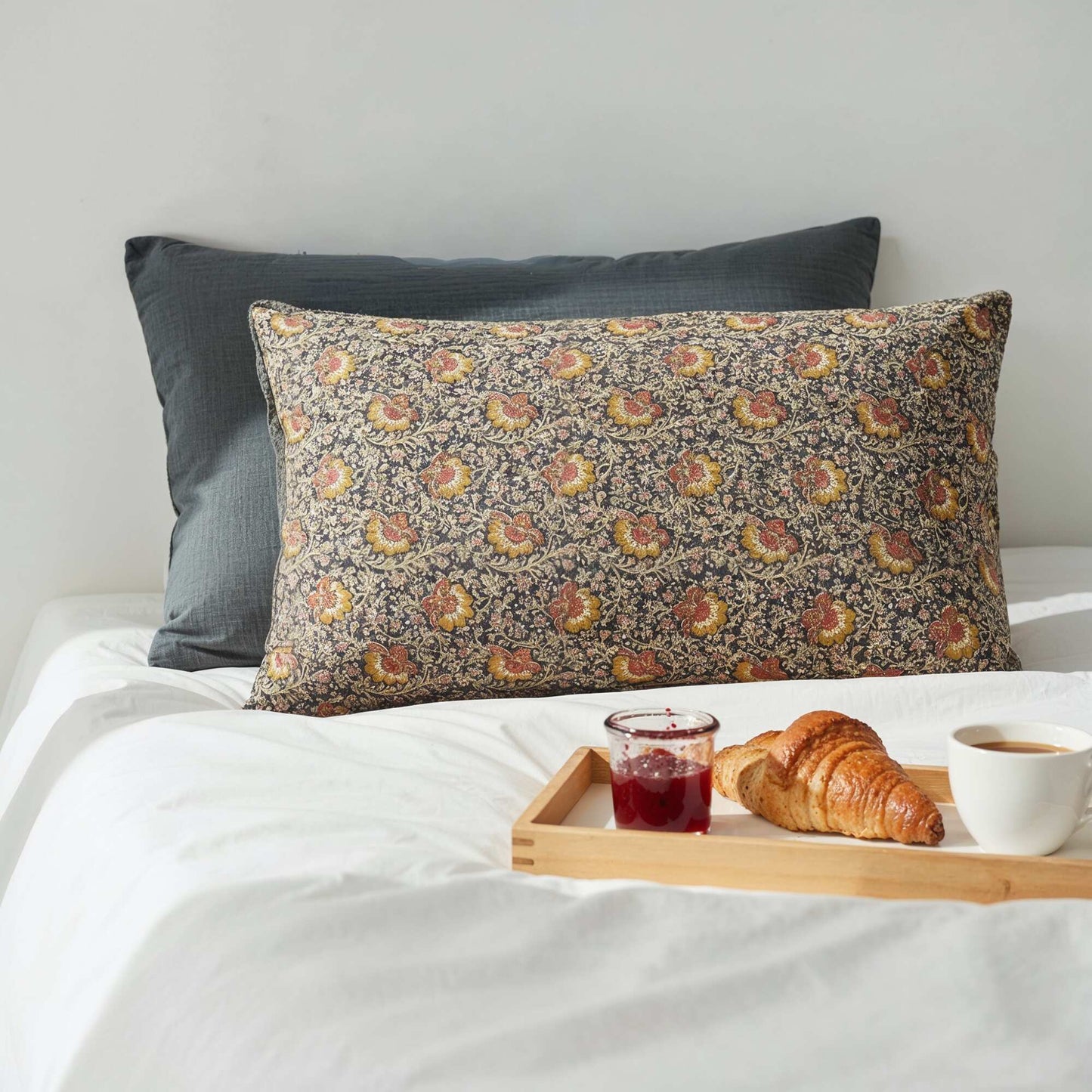 Funda de almohada (50 x 70 cm) - Kiabi Home NEGRO
