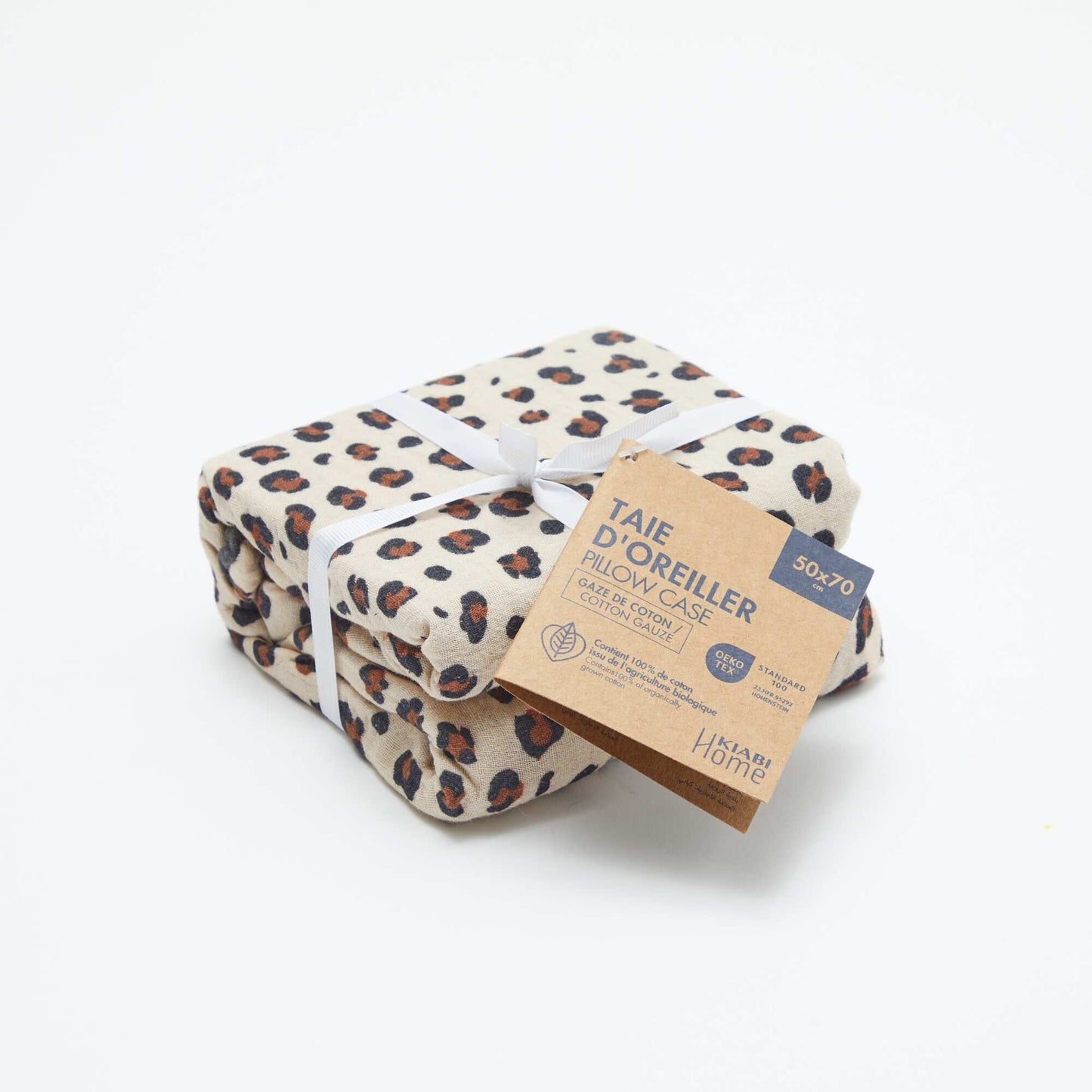 Funda de almohada (50 x 70 cm) - Kiabi Home BEIGE