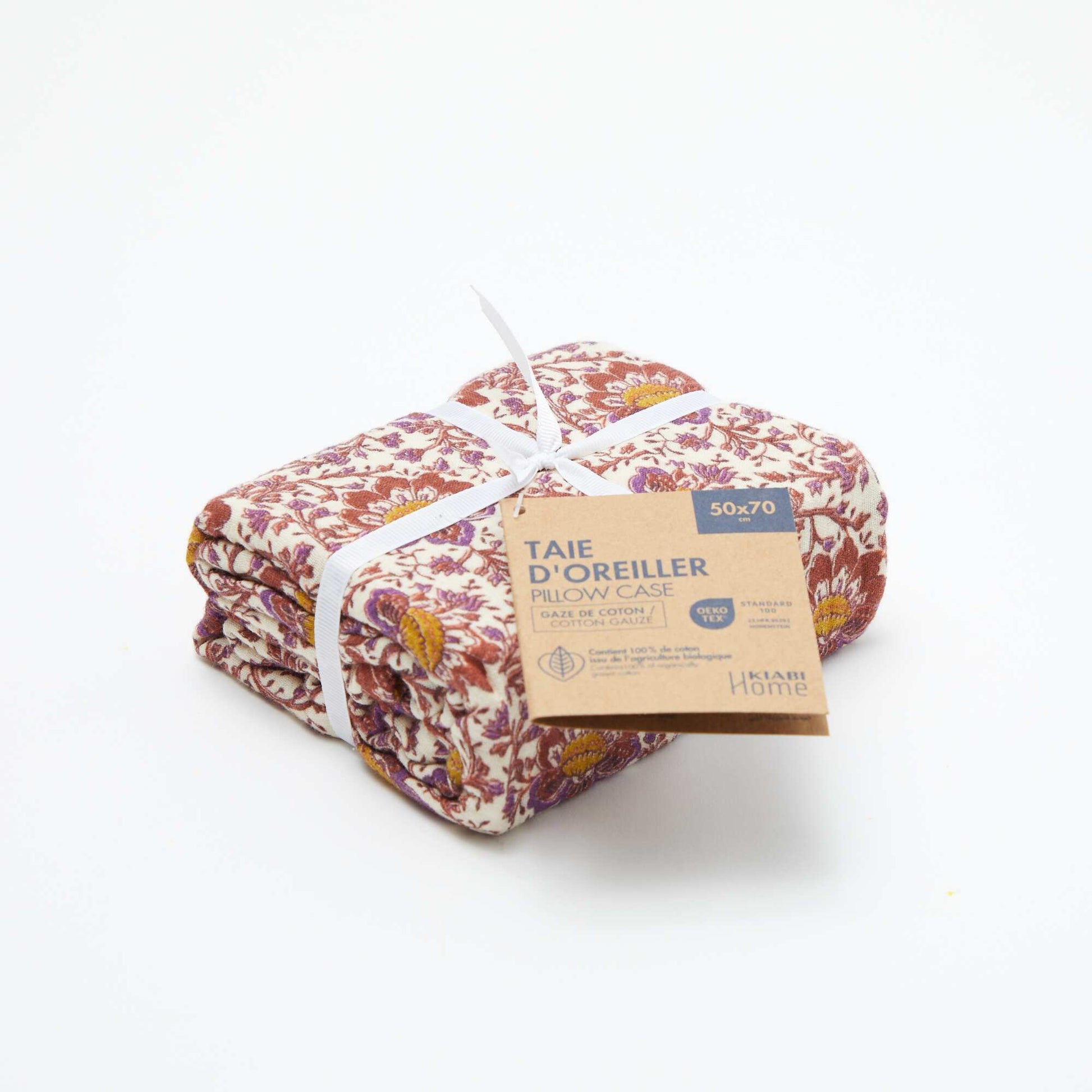 Funda de almohada 50 x 70 cm - Kiabi Home BLANCO
