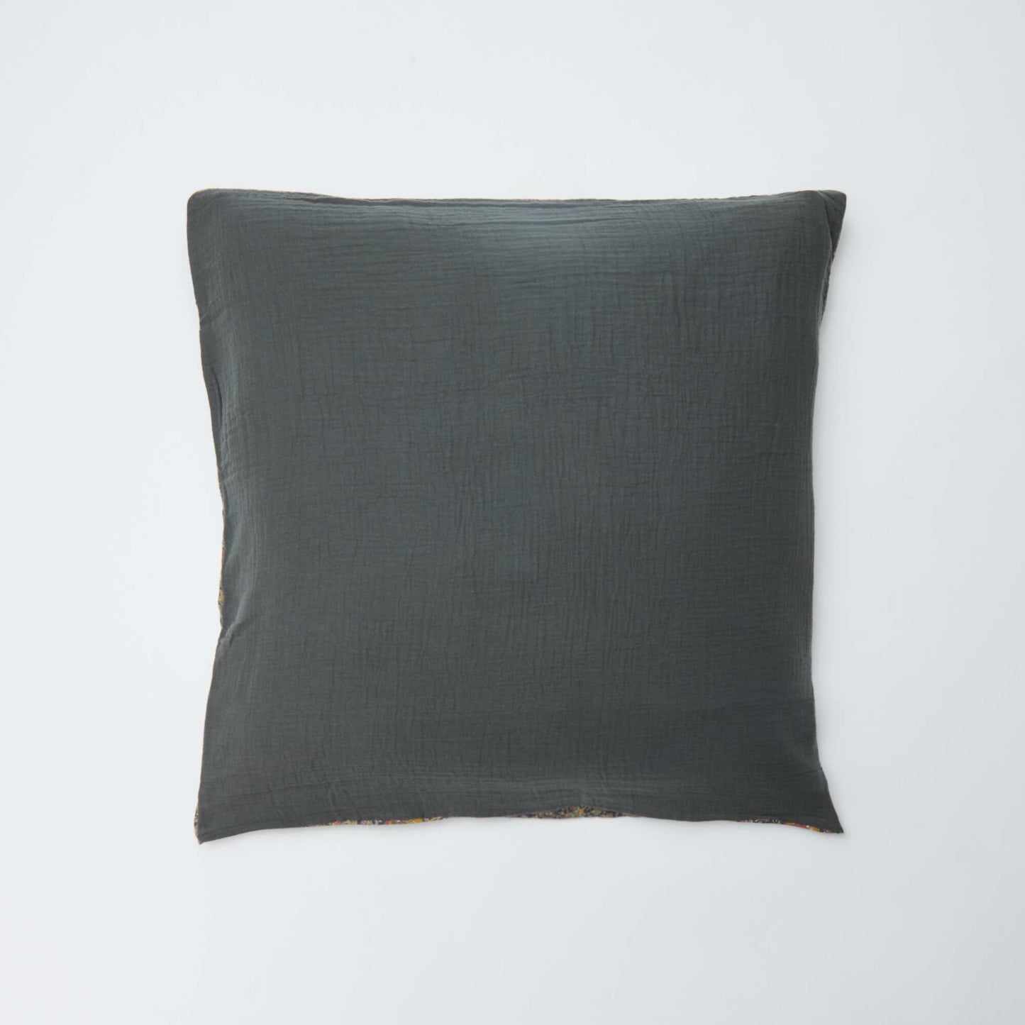 Funda de almohada 63 x 63 cm - Kiabi Home GRIS OSCURO