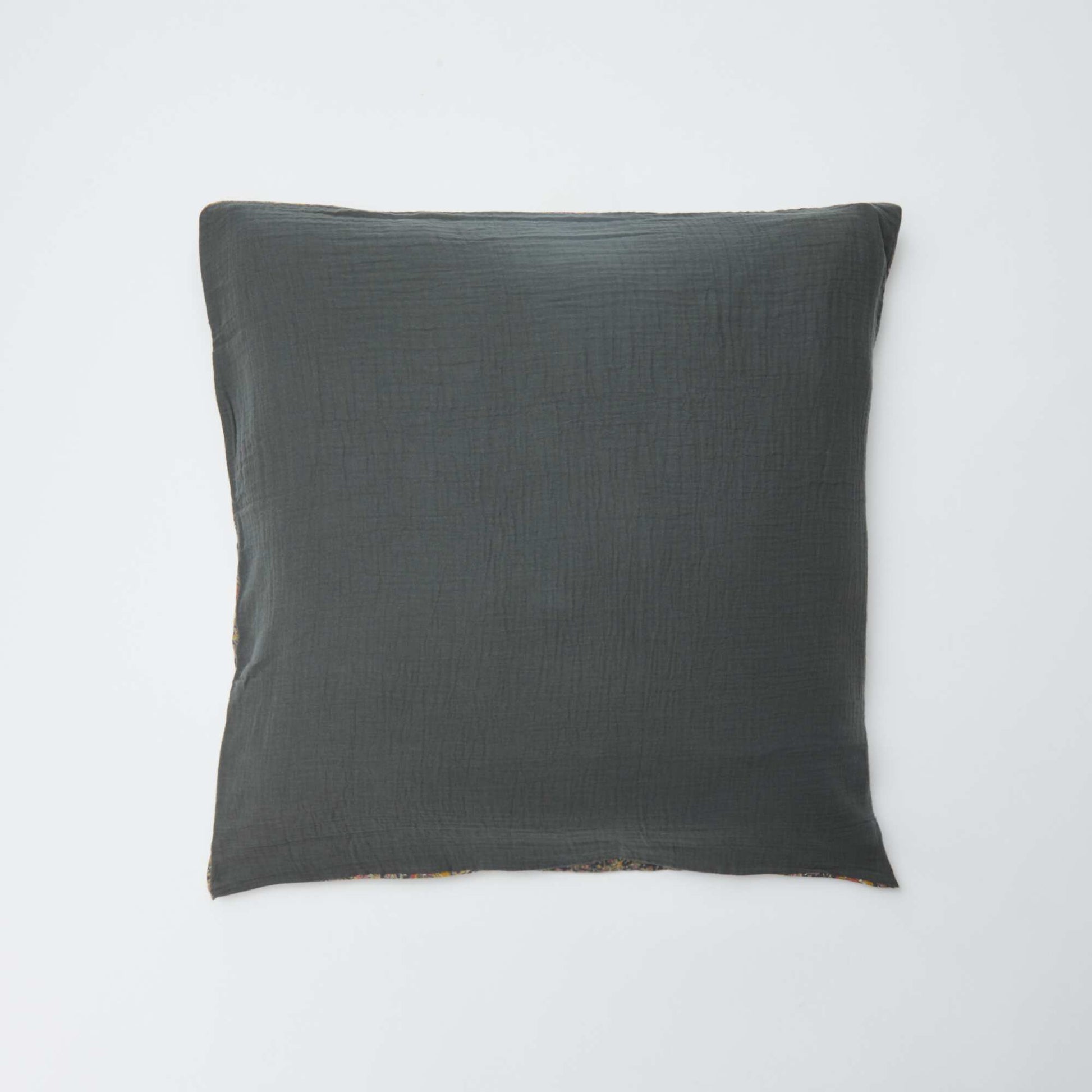 Funda de almohada 63 x 63 cm - Kiabi Home GRIS OSCURO