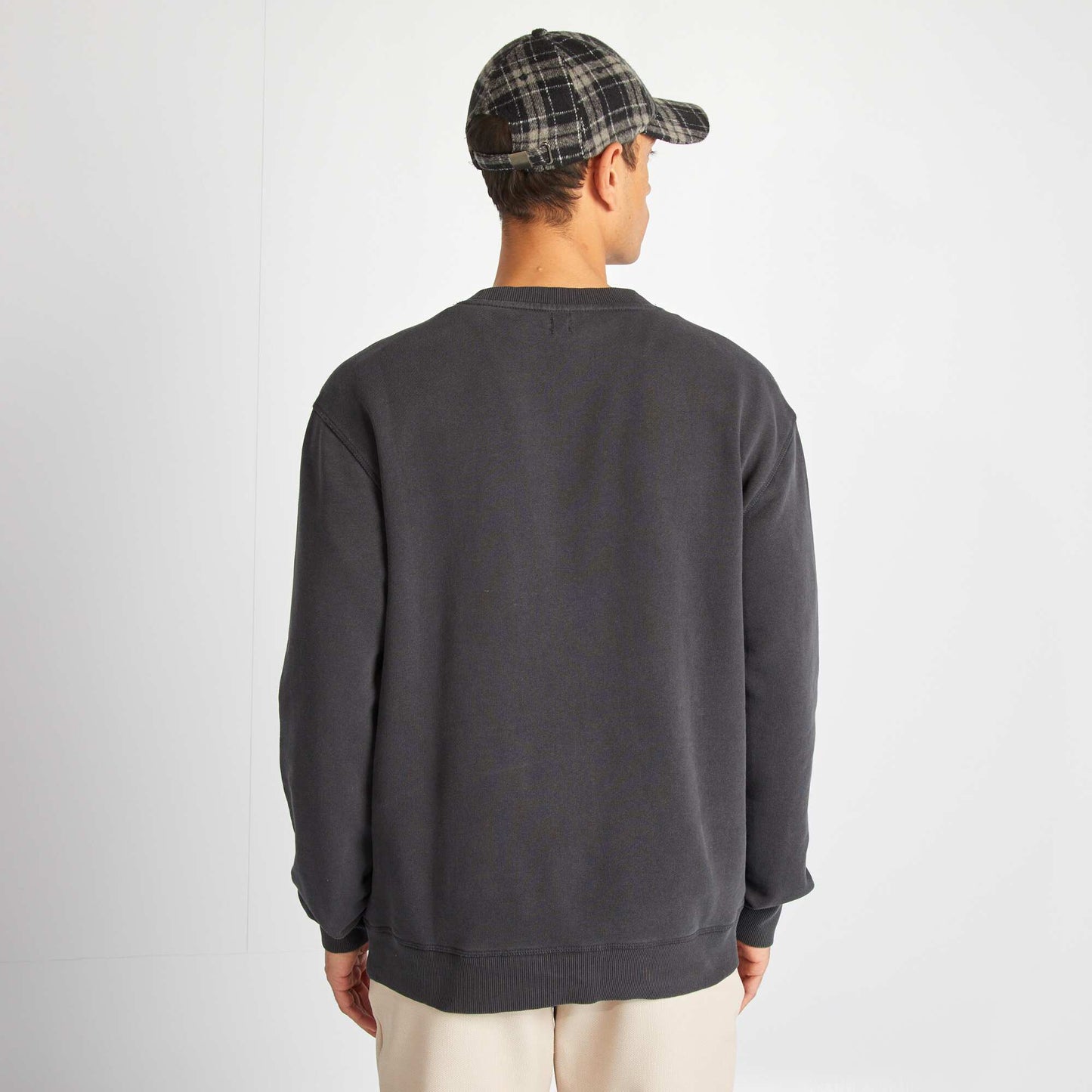 Sweater de punto fino BLANCO