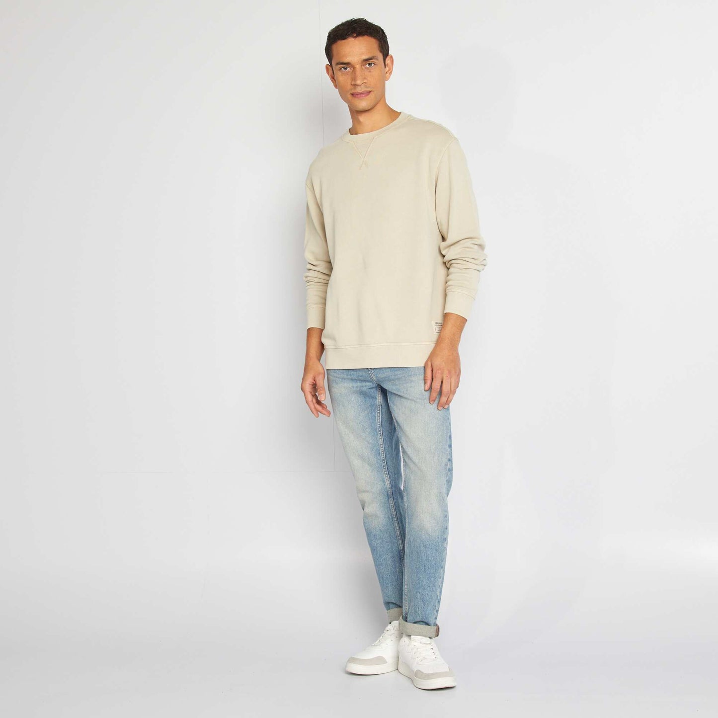 Sweater de punto fino GRIS