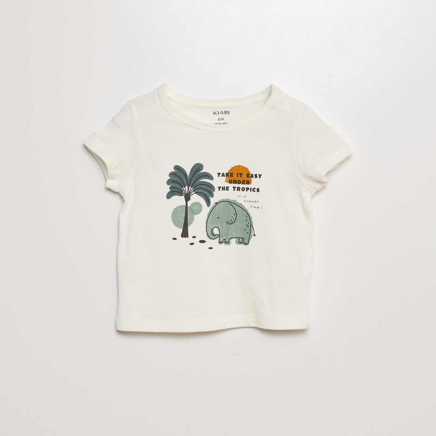 Conjunto de camiseta + short - 2 piezas BLANCO