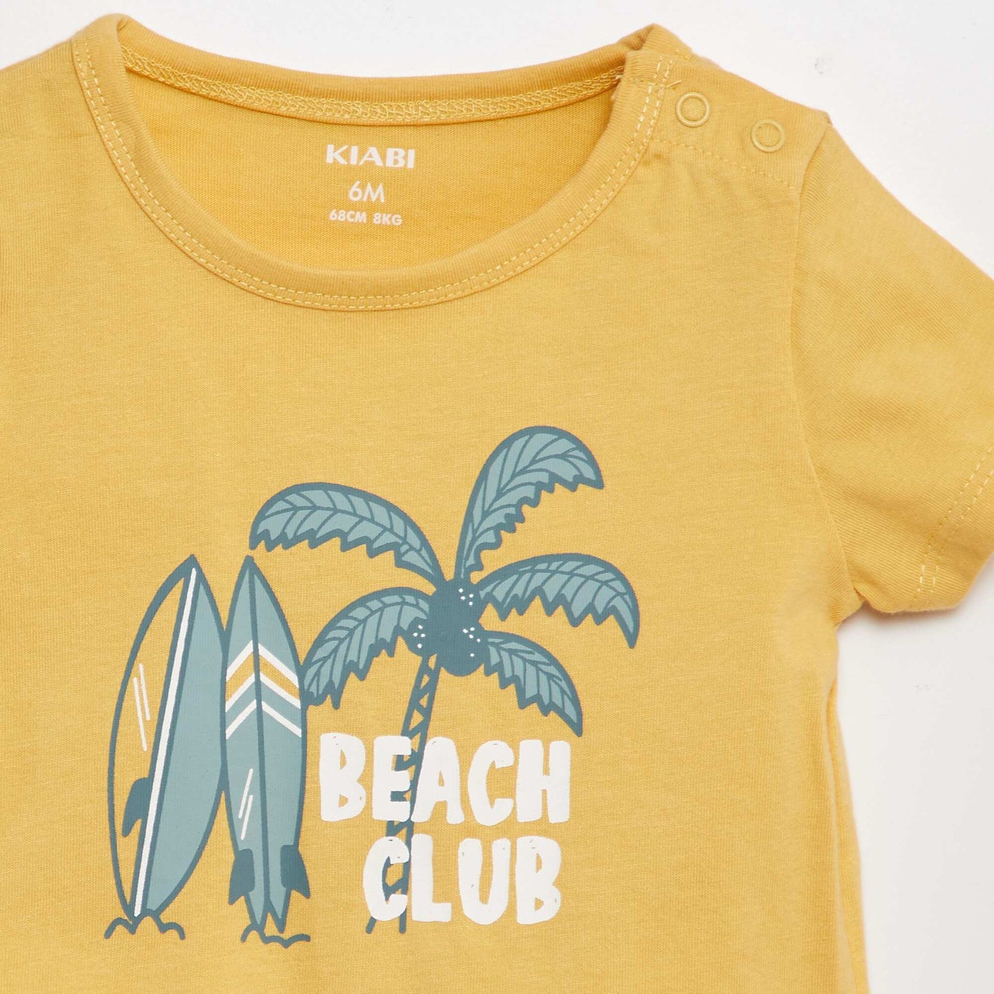 Conjunto de camiseta + short - 2 piezas AMARILLO