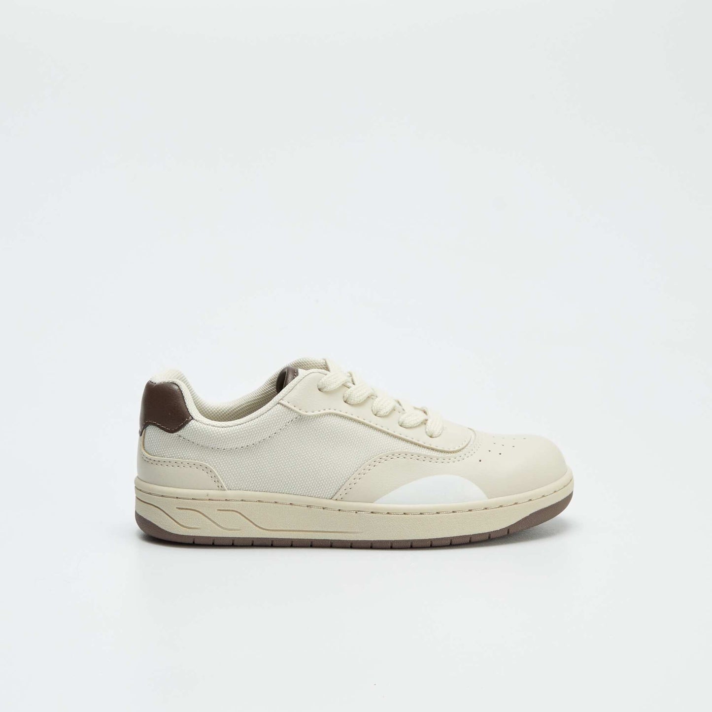 Zapatillas bajas con cordones BEIGE