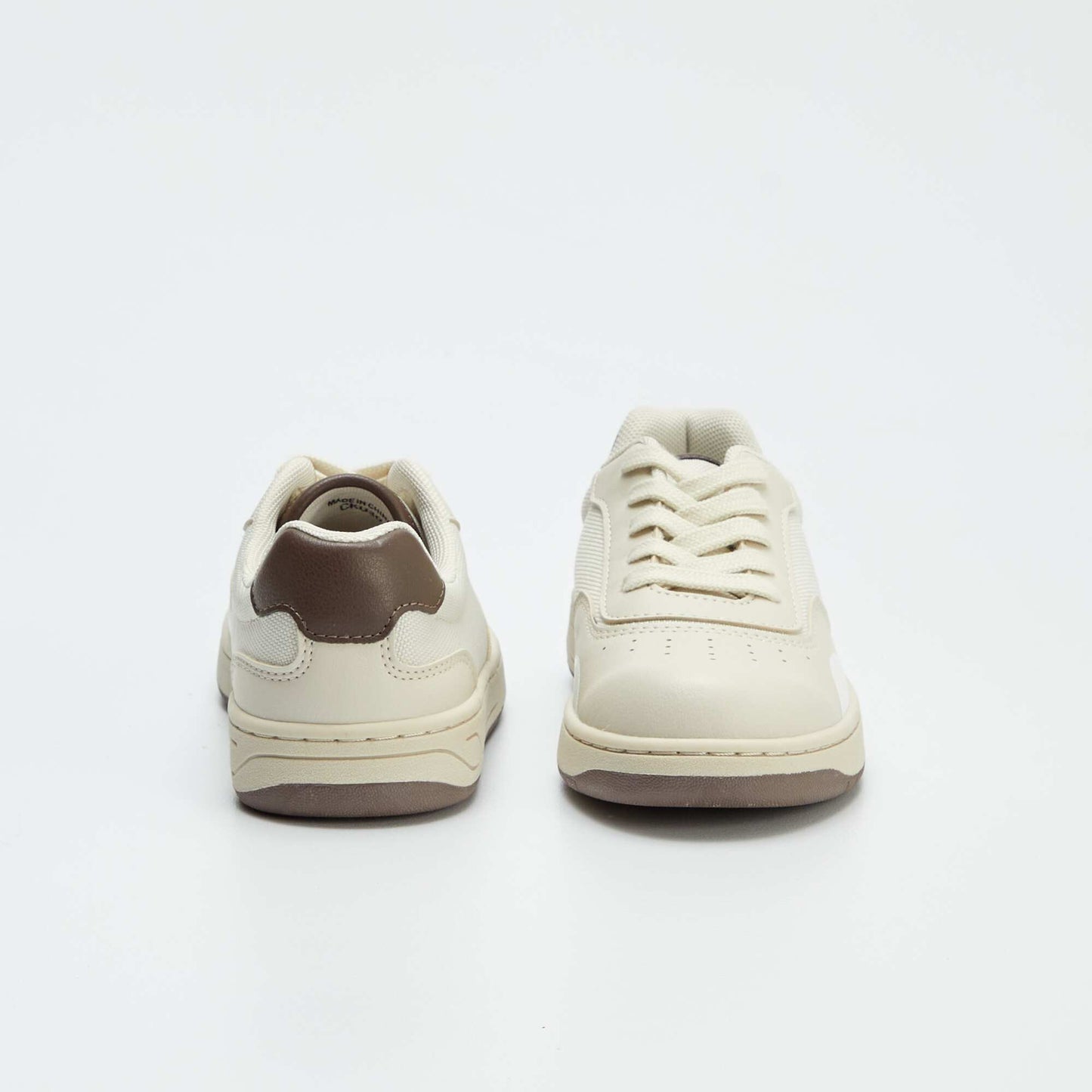 Zapatillas bajas con cordones BEIGE